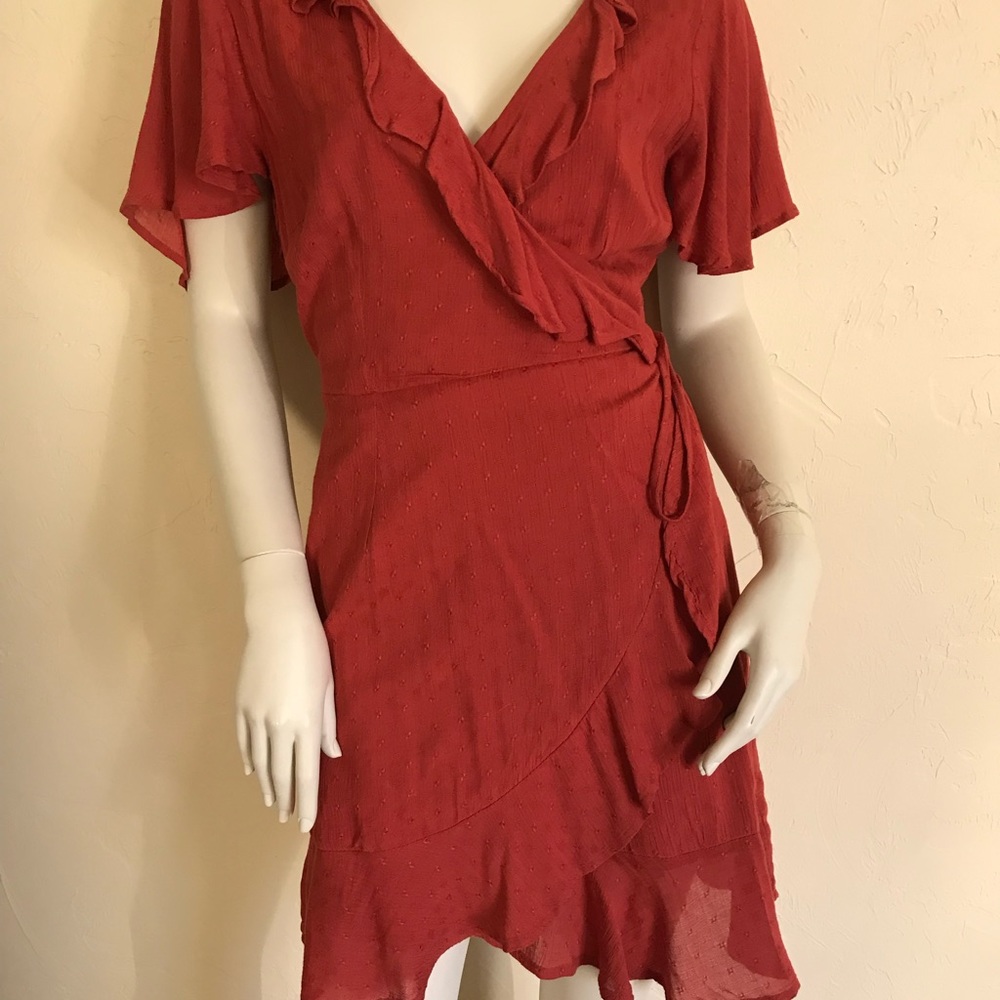 Francesca’s wrap dress